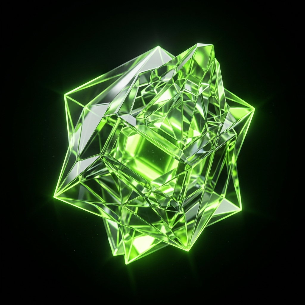 Futuristic 3D Shape 1