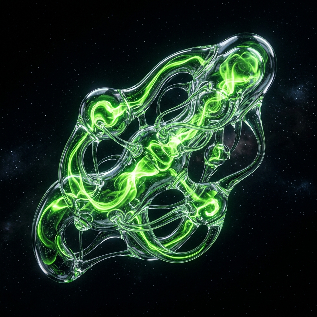 Futuristic 3D Shape 2